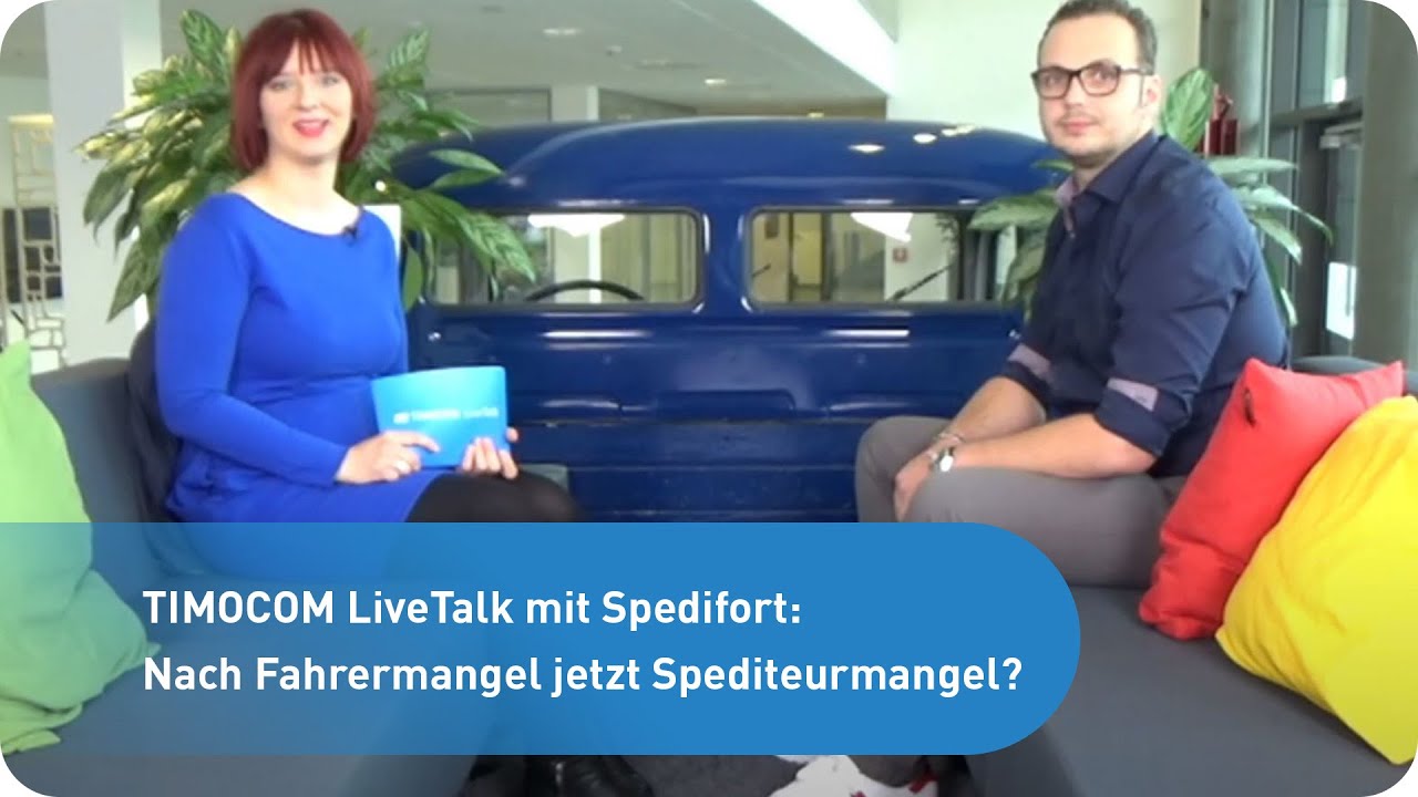TIMOCOM LiveTalk: Fahrermangel & Spediteurmangel?